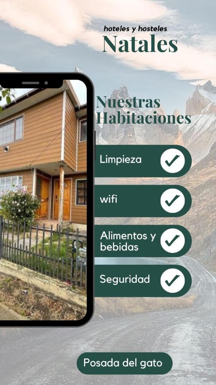 Posada De Los Gatos Puerto Natales Exterior foto